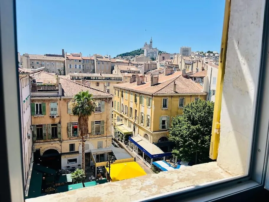 T2 Au Pied Du Vieux Port Et Vue Notre Dame Lägenhet Marseille